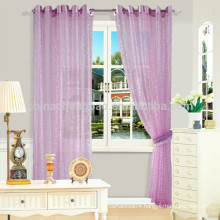 Home decorator jacquard sheer fabric rice paper curtains